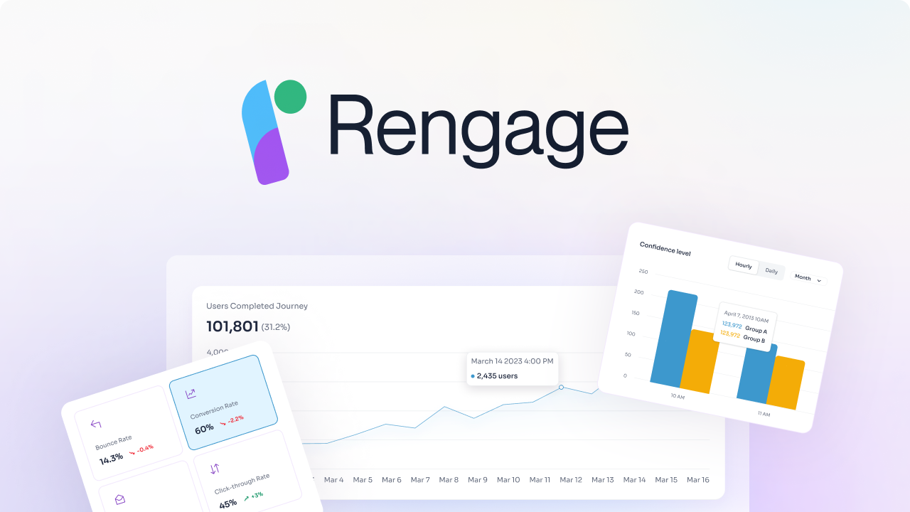Rengage: Best Customer Lifecycle Management Softare - 18 Top Customer Journey Analytics Software Solutions